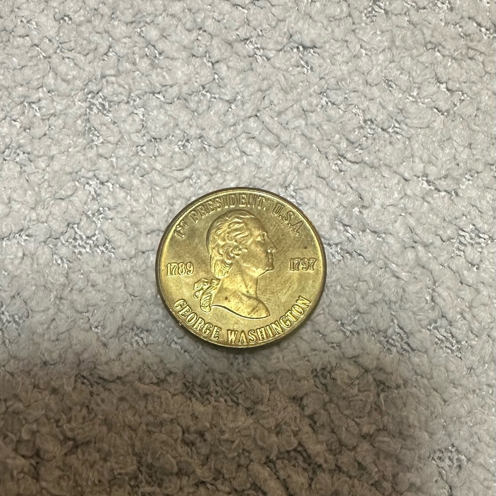 Vintage 1981 reader’s digest George Washington Presidential Coin